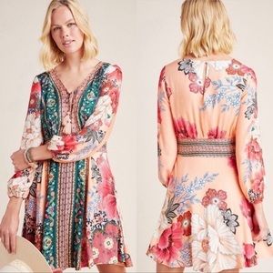 Farm Rio Topanga Floral Mini Dress